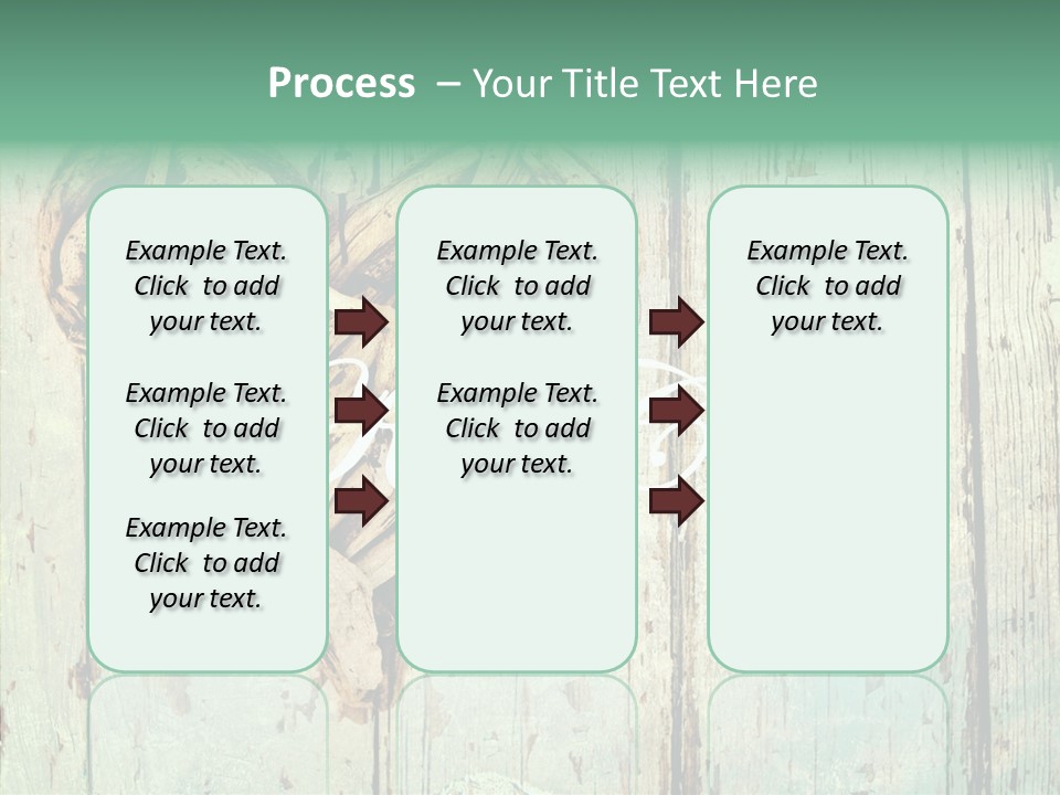 Wooden Ornament Valentine Day PowerPoint Template