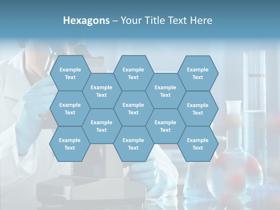 Exam Expertise Microscope PowerPoint Template