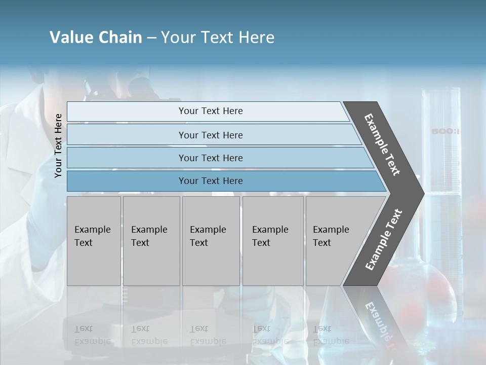 Exam Expertise Microscope PowerPoint Template