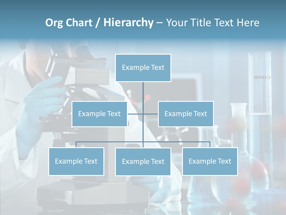 Exam Expertise Microscope PowerPoint Template