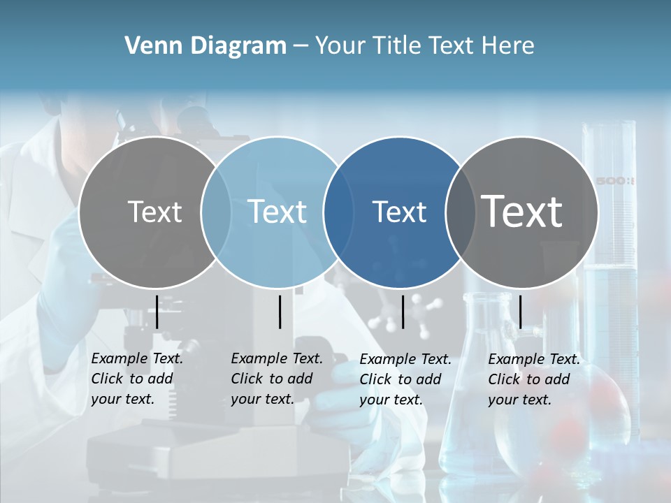 Exam Expertise Microscope PowerPoint Template