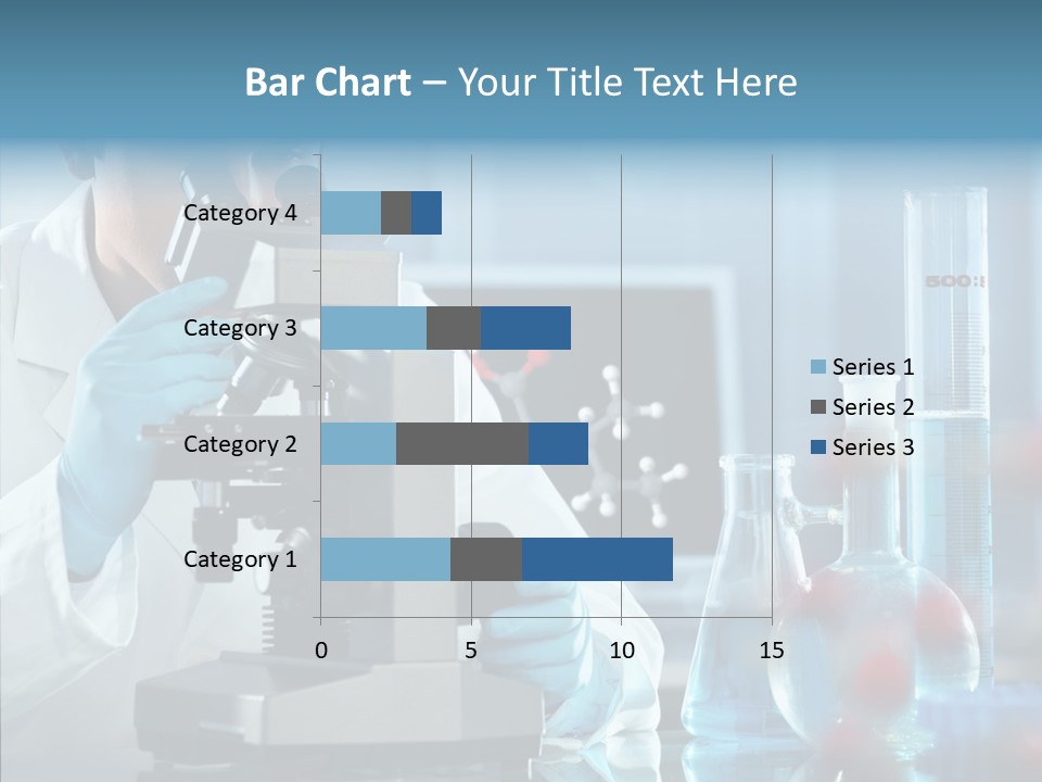 Exam Expertise Microscope PowerPoint Template
