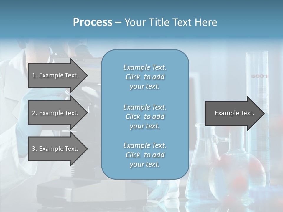 Exam Expertise Microscope PowerPoint Template