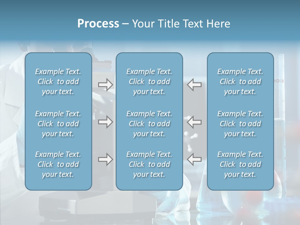 Exam Expertise Microscope PowerPoint Template