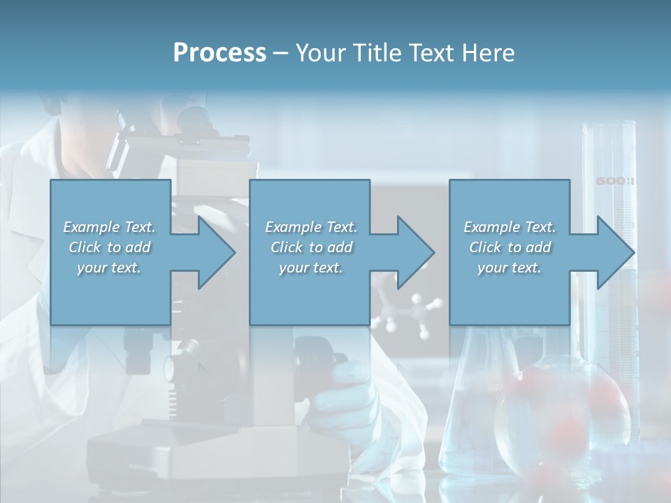 Exam Expertise Microscope PowerPoint Template