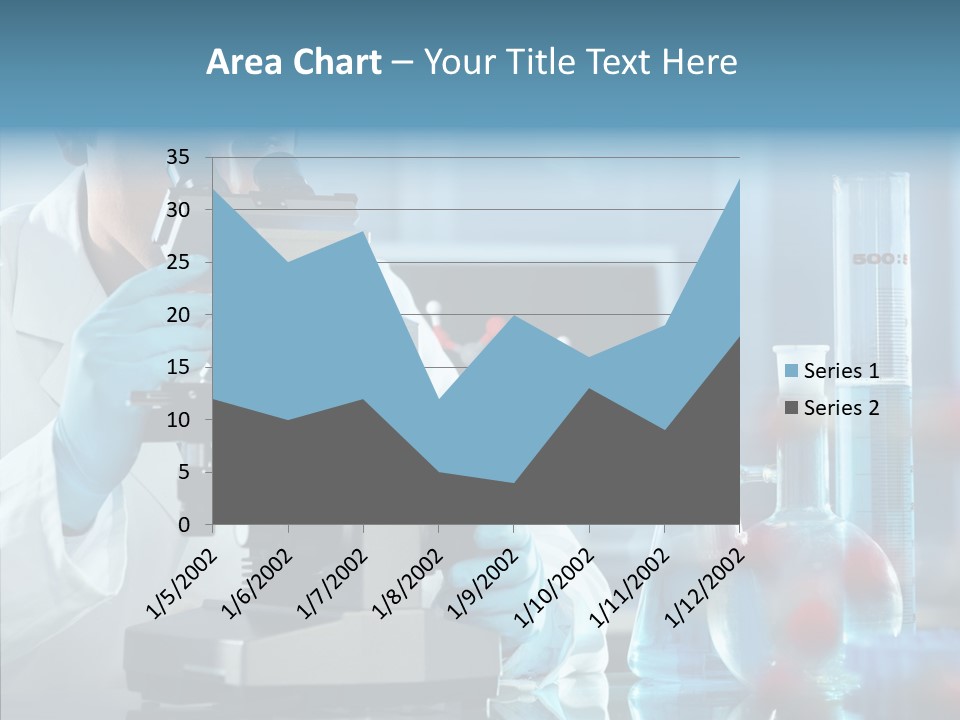 Exam Expertise Microscope PowerPoint Template