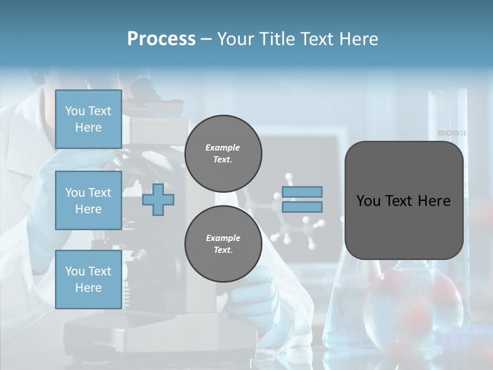 Exam Expertise Microscope PowerPoint Template