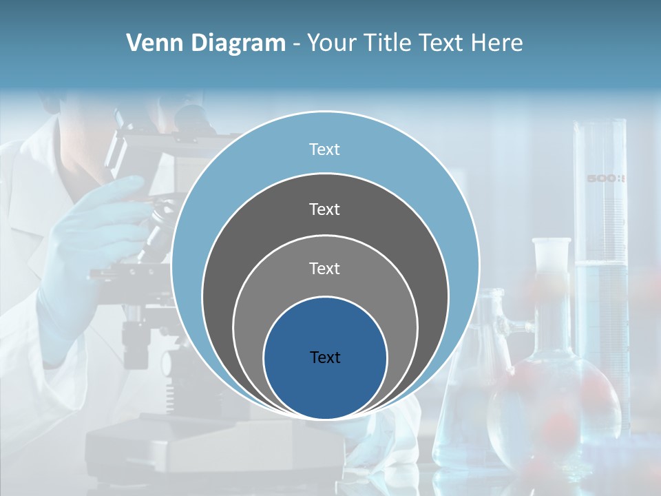 Exam Expertise Microscope PowerPoint Template