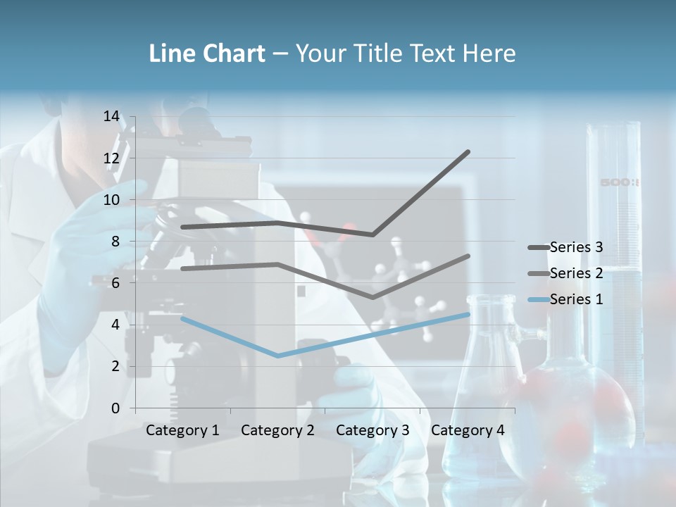 Exam Expertise Microscope PowerPoint Template