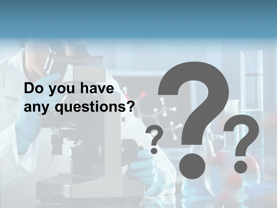 Exam Expertise Microscope PowerPoint Template