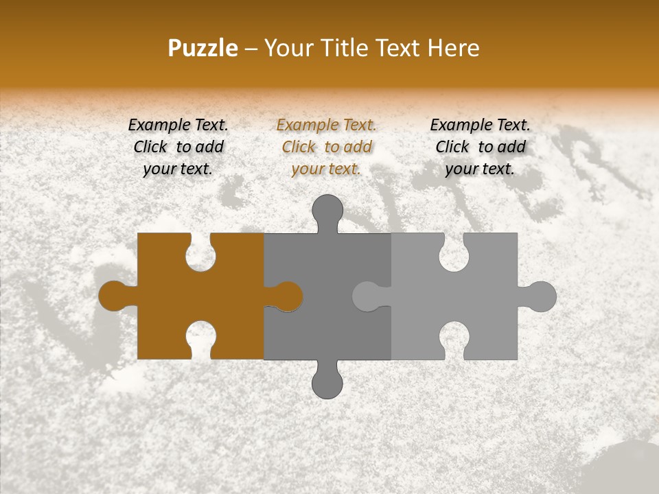 Driving White Inscription PowerPoint Template