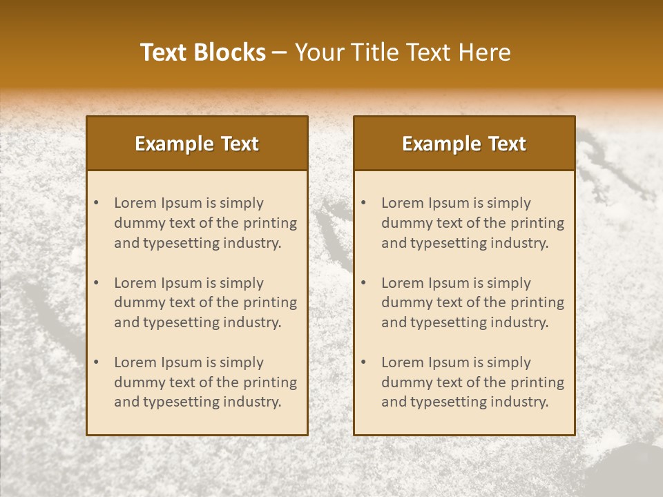 Driving White Inscription PowerPoint Template