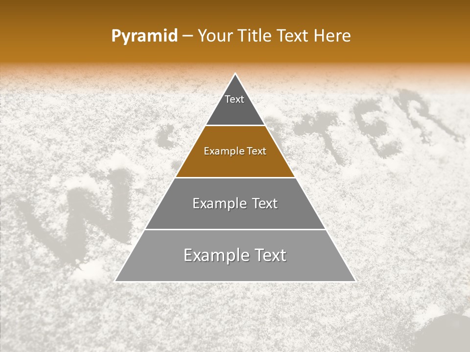 Driving White Inscription PowerPoint Template
