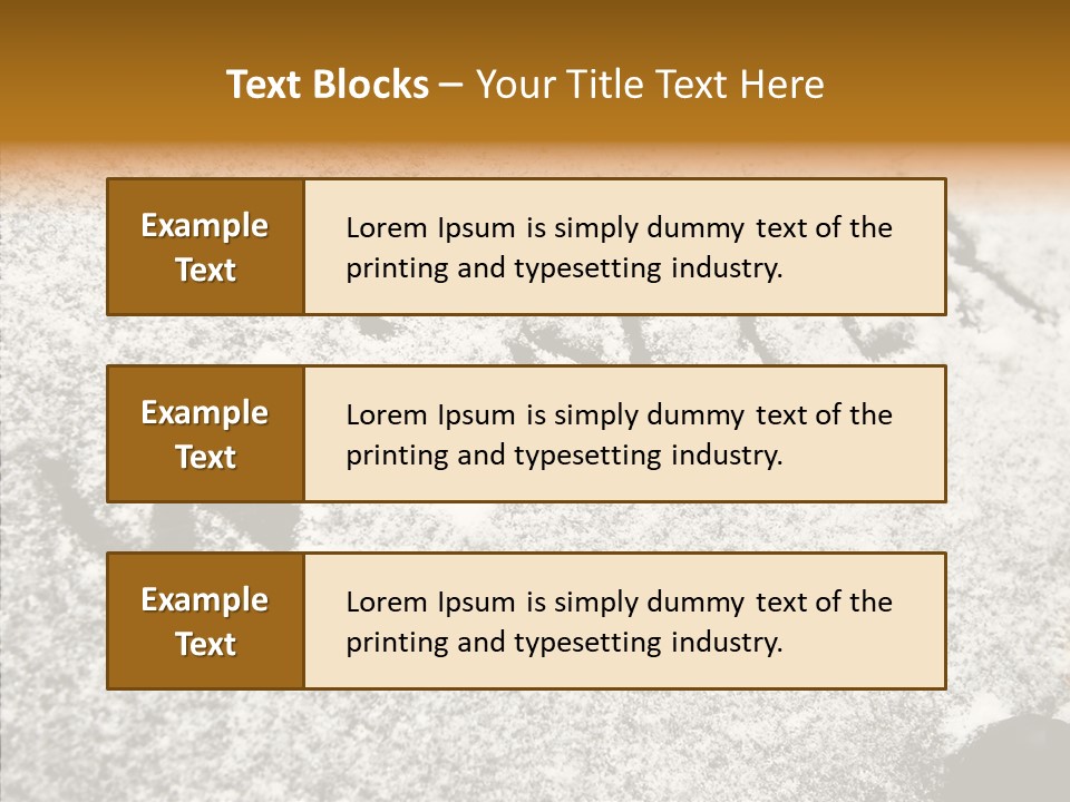 Driving White Inscription PowerPoint Template