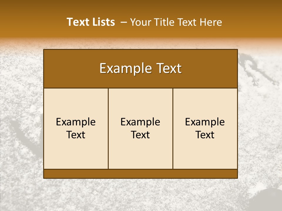 Driving White Inscription PowerPoint Template