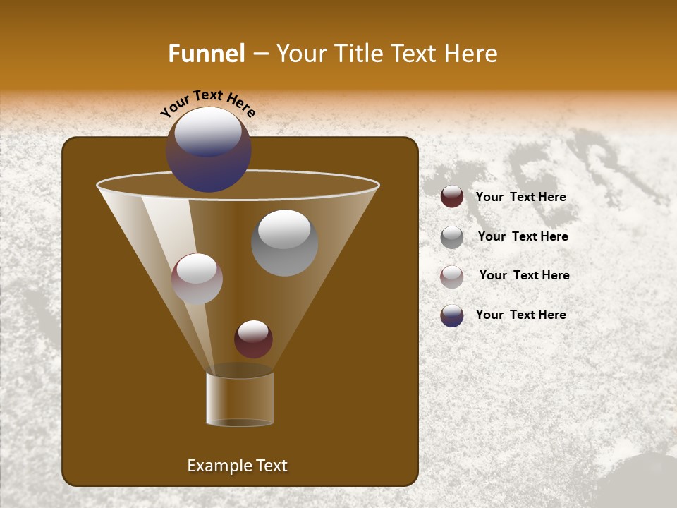 Driving White Inscription PowerPoint Template