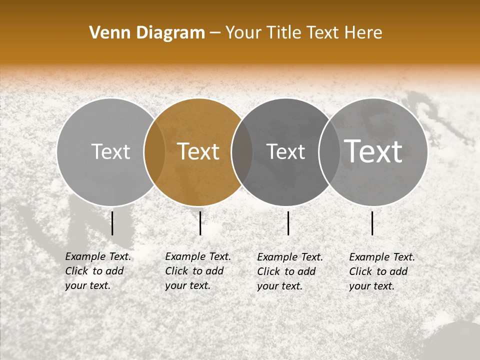 Driving White Inscription PowerPoint Template