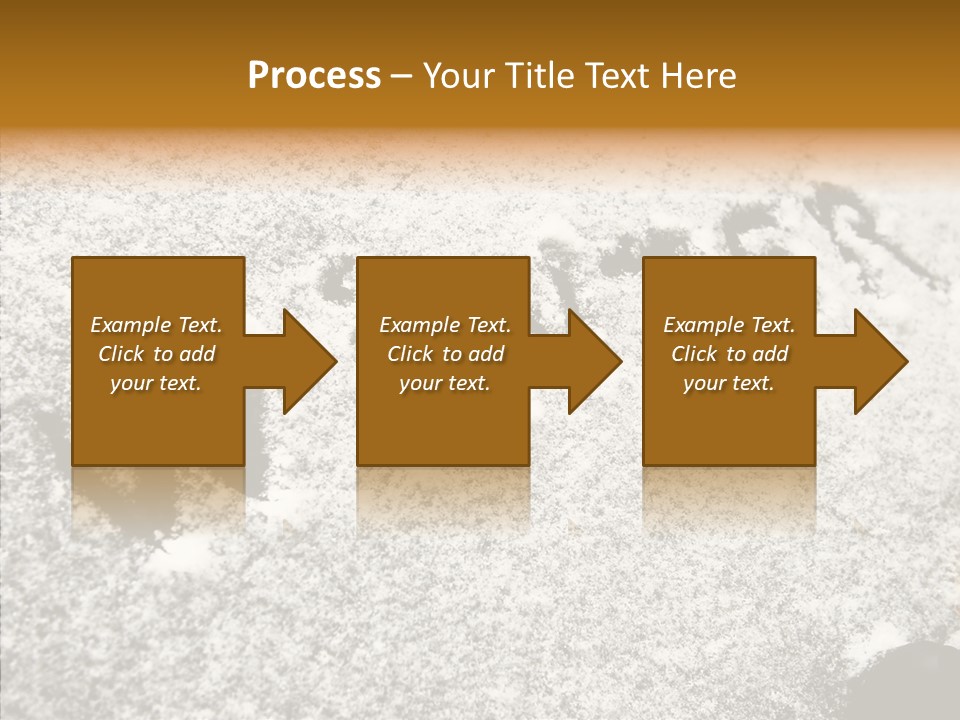Driving White Inscription PowerPoint Template