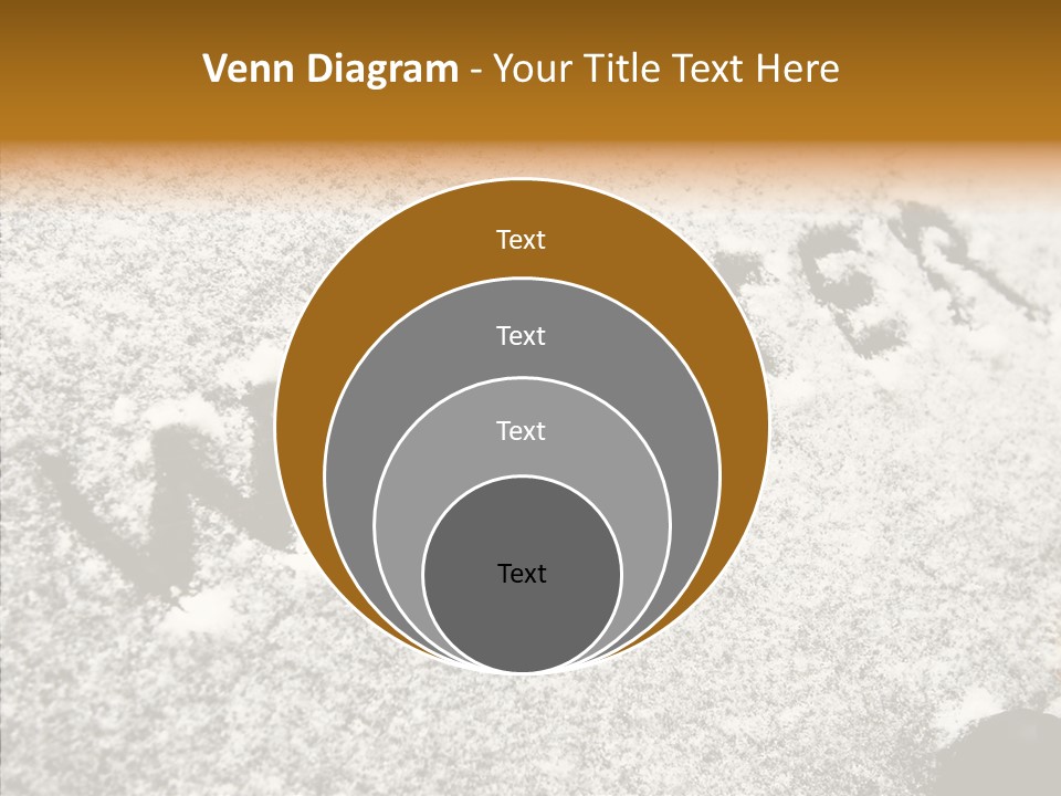 Driving White Inscription PowerPoint Template