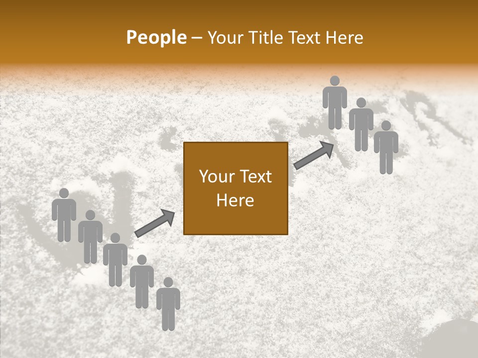 Driving White Inscription PowerPoint Template