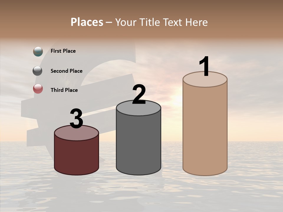 Blue Underwater Sea PowerPoint Template