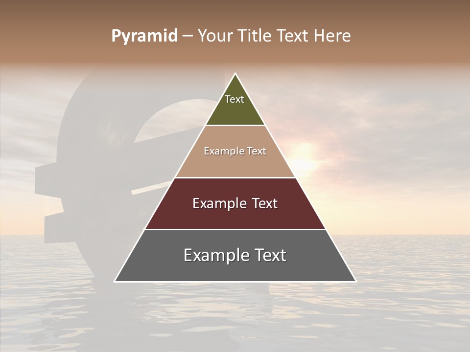 Blue Underwater Sea PowerPoint Template