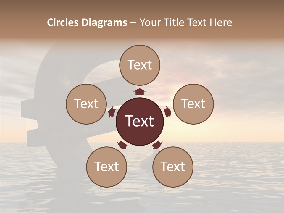 Blue Underwater Sea PowerPoint Template