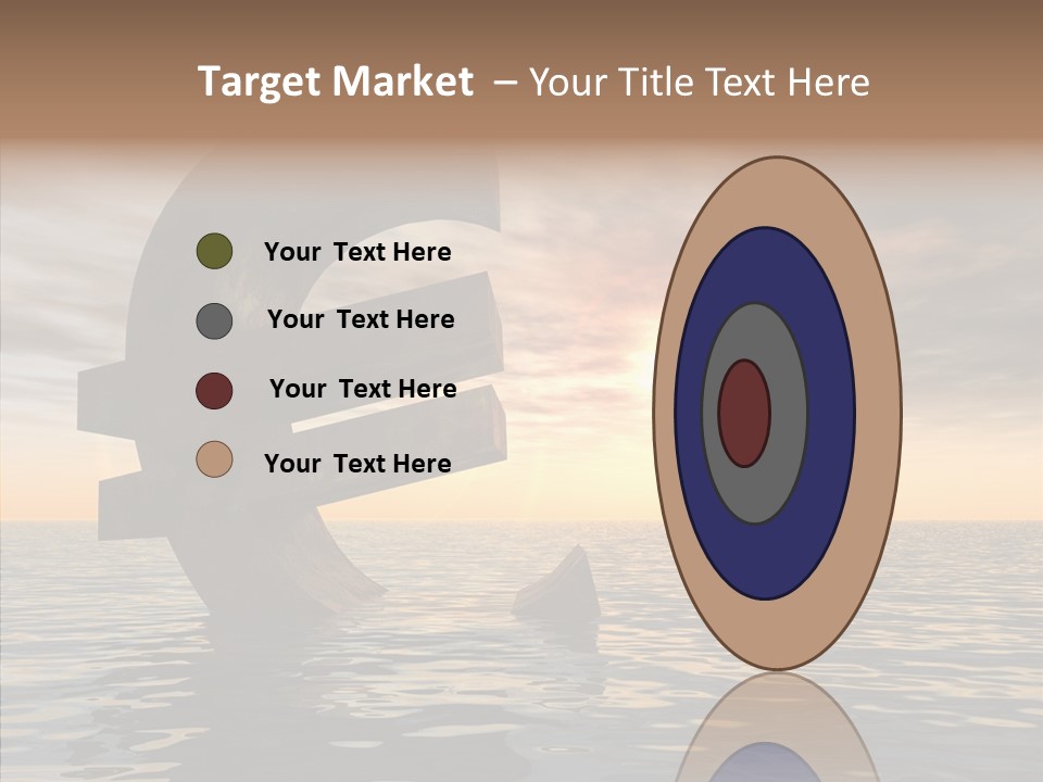 Blue Underwater Sea PowerPoint Template