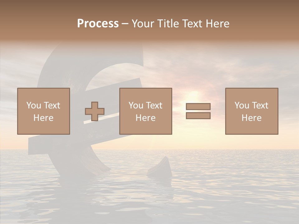 Blue Underwater Sea PowerPoint Template