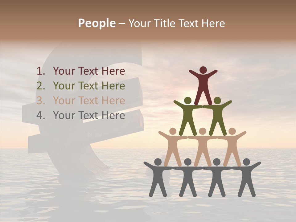 Blue Underwater Sea PowerPoint Template