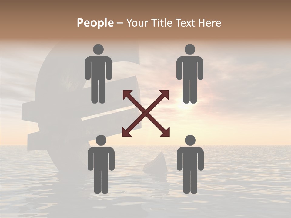 Blue Underwater Sea PowerPoint Template