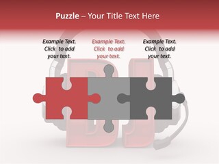 White Front Jokey PowerPoint Template