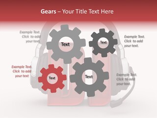 White Front Jokey PowerPoint Template