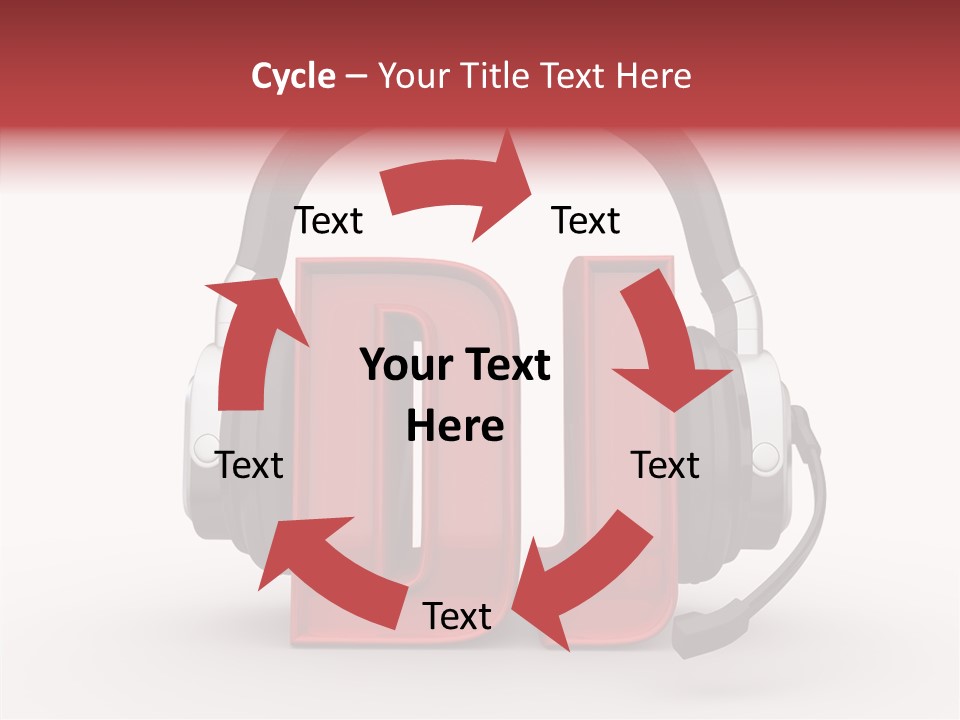 White Front Jokey PowerPoint Template