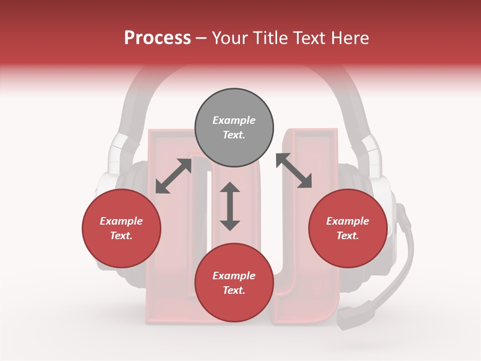 White Front Jokey PowerPoint Template