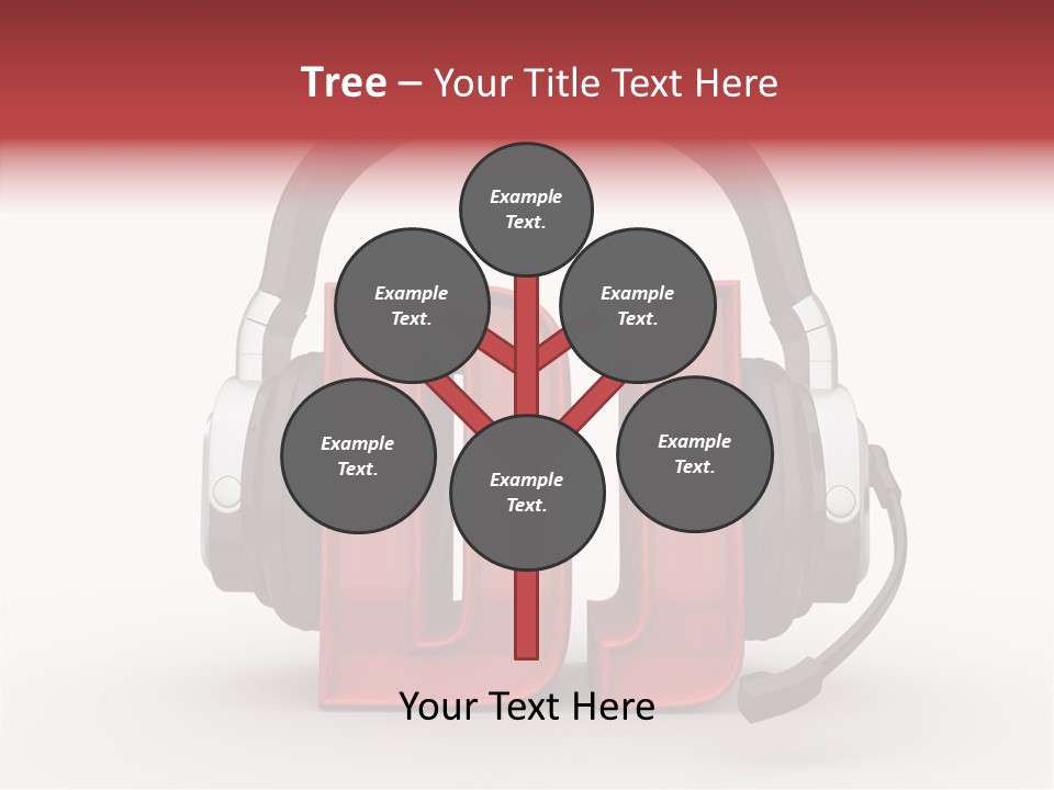 White Front Jokey PowerPoint Template