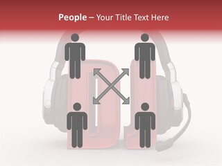 White Front Jokey PowerPoint Template