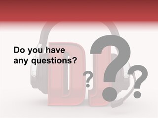 White Front Jokey PowerPoint Template