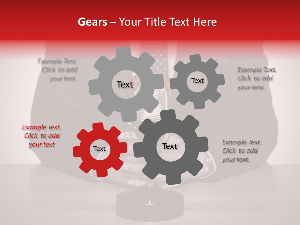 Broadcasting Tie Audio PowerPoint Template