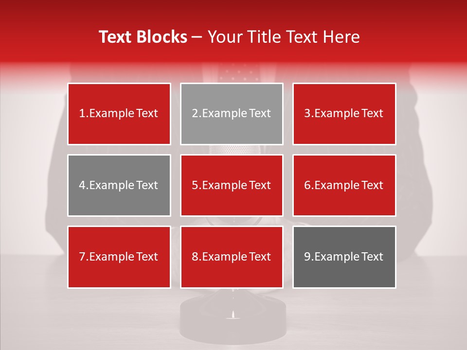 Broadcasting Tie Audio PowerPoint Template