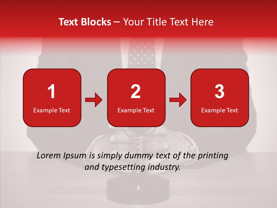 Broadcasting Tie Audio PowerPoint Template