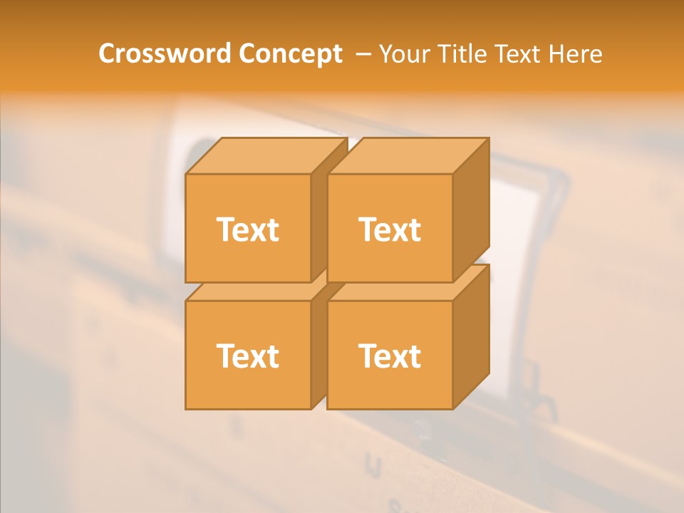 Grant File Paper PowerPoint Template