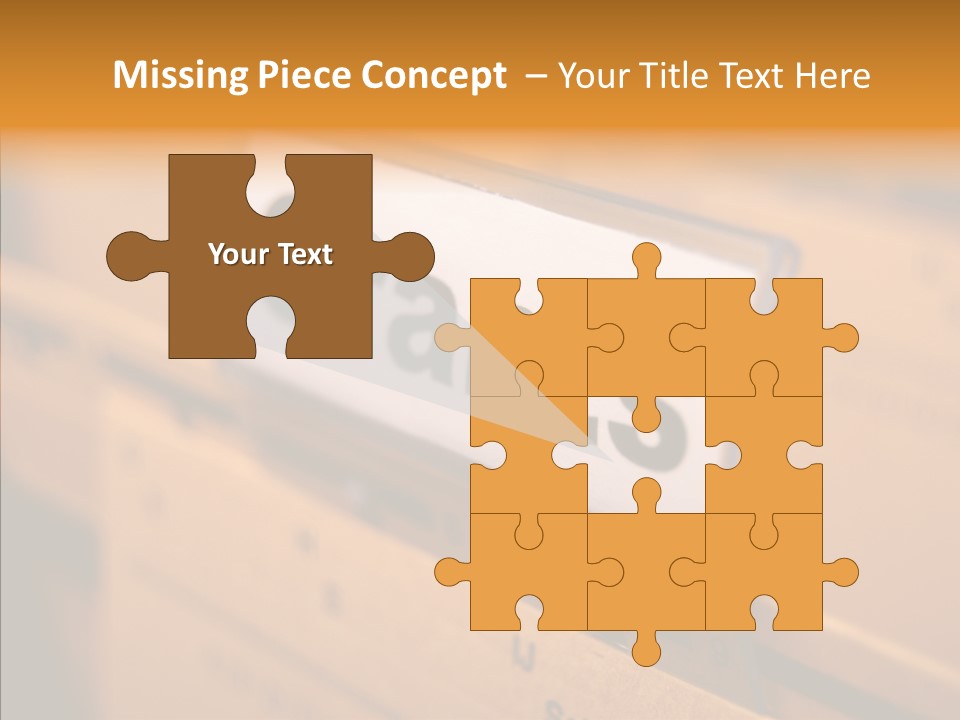 Grant File Paper PowerPoint Template