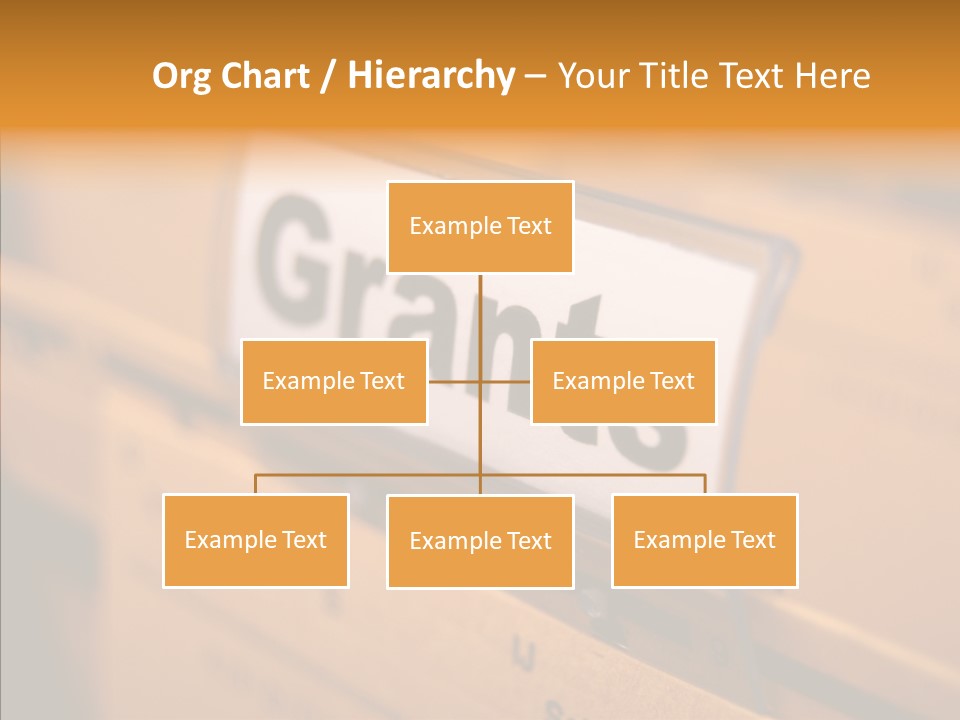 Grant File Paper PowerPoint Template