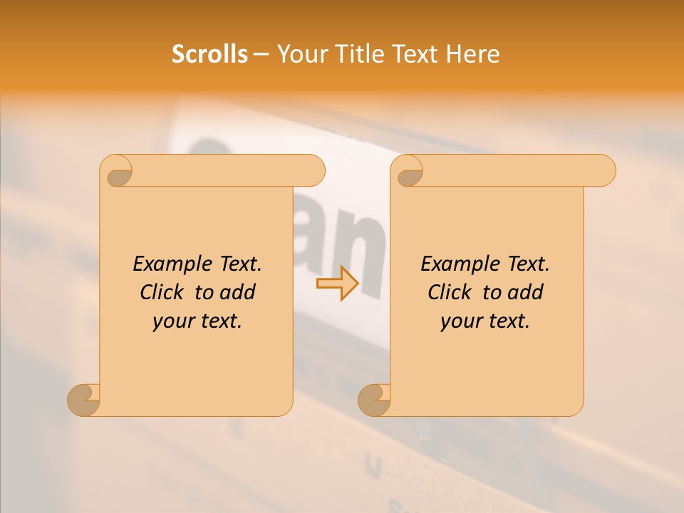 Grant File Paper PowerPoint Template