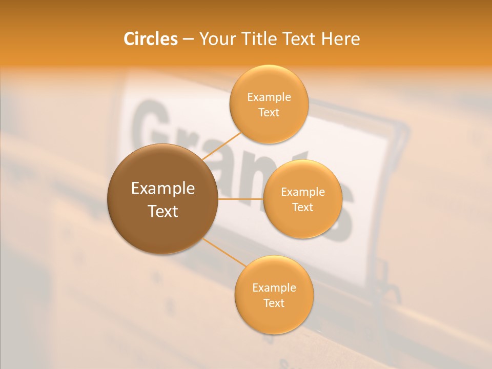 Grant File Paper PowerPoint Template
