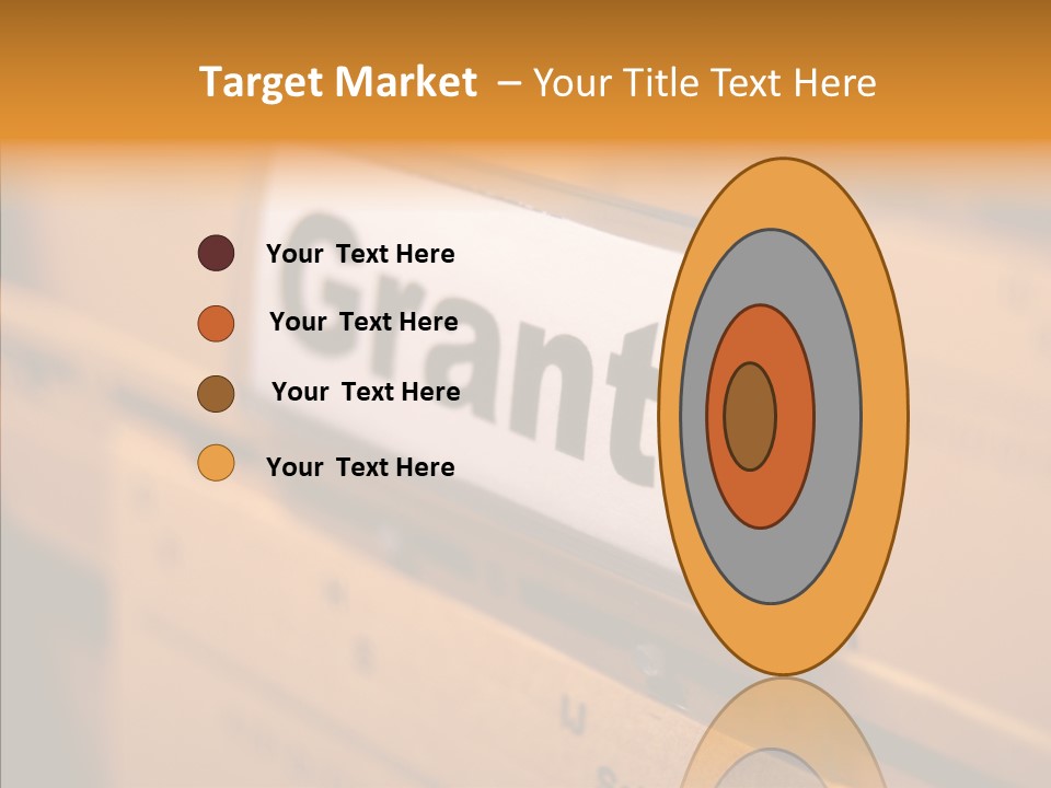 Grant File Paper PowerPoint Template