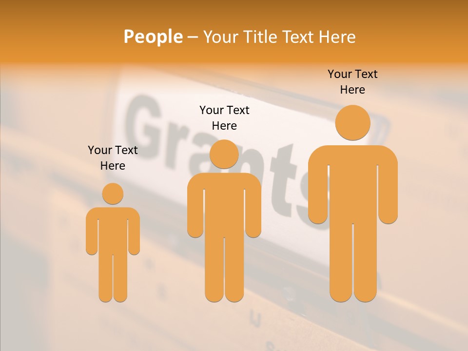 Grant File Paper PowerPoint Template