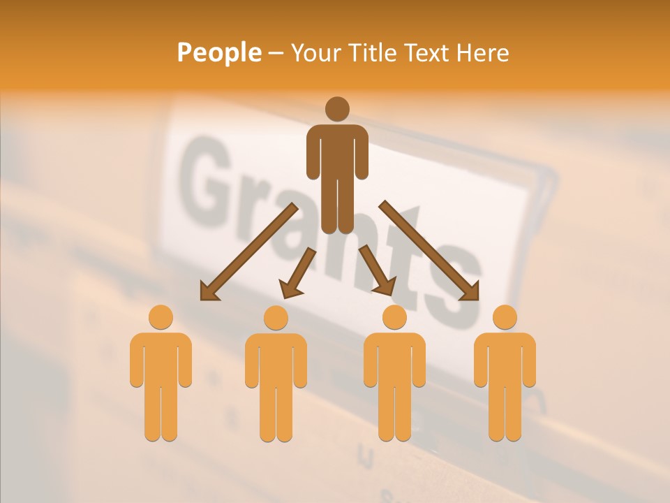 Grant File Paper PowerPoint Template