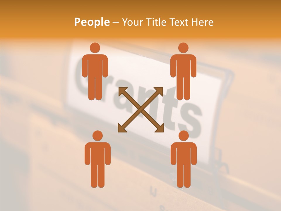 Grant File Paper PowerPoint Template